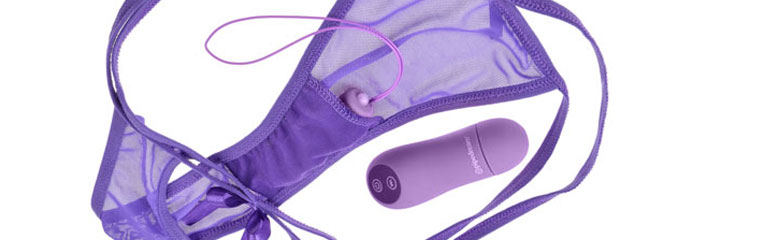 Vibrating, remote controlled panties can be great for partnered sex for touch averse asexual people