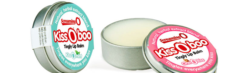 Kissoboo flavoured lip balms come in cinnamon and mint flavours and are great for kissing - but they won
